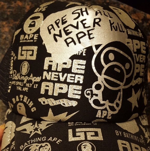 🚫SOLD!!🚫a bathing ape Hat - Picture 7 of 8